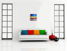 Charger l'image dans la galerie, HENRIC Florence  V.  -  La joie - tableau  paysage abstrait, mise en situation