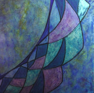 LALLEMENT Martine - Infinité,  tableau, Acrylique sur toile