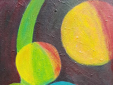 Charger l'image dans la galerie, LALLEMENT Martine - La ronde des couleurs 2,  tableau, Acrylique sur toile, détail