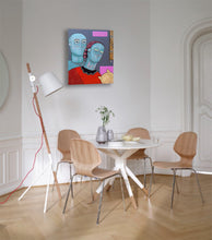 Charger l&#39;image dans la galerie, FANG Marie  - Le Dharma, tableau mis en situation
