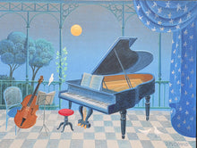 Charger l'image dans la galerie, LORAND Jean-Pierre  : Clair de lune , Tableau Acrylique sur toile