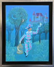 Charger l'image dans la galerie, LORAND Jean-Pierre  : Je t'offrirai la lune , Tableau Acrylique sur toile, encdré
