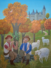 Charger l'image dans la galerie, LORAND Jean-Pierre  : Les bergers de l'automne, Tableau