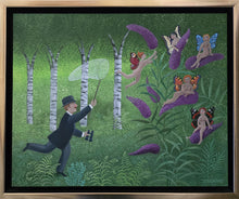 Charger l'image dans la galerie, LORAND Jean-Pierre  : Le collectionneur, Tableau encadré
