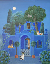 Charger l'image dans la galerie, LORAND Jean-Pierre  : L'heure bleue , Tableau Acrylique sur toile