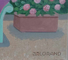 Charger l&#39;image dans la galerie, Lorand Jean-Pierre : La lecture, peinture acrylique sur toile, signature