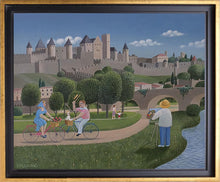 Charger l'image dans la galerie, LORAND Jean-Pierre  : Autour des tours, Tableau encadré