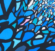 Charger l'image dans la galerie, LYX - OMPH,  tableau, Acrylique sur papier Arches, détail,