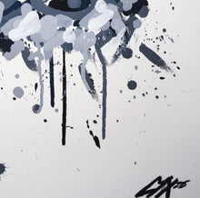 Charger l'image dans la galerie, LYX - Sans couleurs, série Mantras urbains, détail, signature