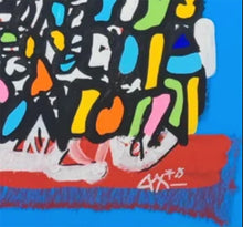 Charger l'image dans la galerie, LYX - Come with me,  tableau, Acrylique sur toile, signature