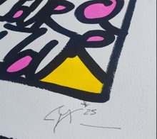 Charger l'image dans la galerie, LYX - Forever loved, tableau acrylique sur papier Arches, sinature