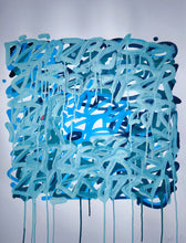 Charger l'image dans la galerie, LYX - Red fish , tableau acrylique sur papier Arches