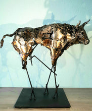 Charger l'image dans la galerie, MARZIN Michel - Taureau breton , Sculpture, Acier soudé