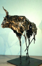 Charger l'image dans la galerie, MARZIN Michel - Taureau breton , Sculpture, Acier soudé