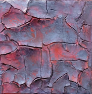 MAZUREK Véro : 25-01, Tableau, technique mixte texturée sur toile