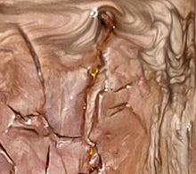 Charger l'image dans la galerie, MAZUREK Véro : 25-02, Tableau, technique mixte texturée sur toile, détail de la matière