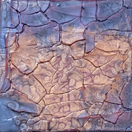 MAZUREK Véro : 25-06, Tableau, technique mixte texturée sur toile