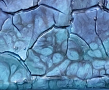 Charger l'image dans la galerie, MAZUREK Véro : 25-08, Tableau abstrait, technique mixte texturée sur toile, détail de matière