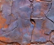 Charger l'image dans la galerie, MAZUREK Véro : 25-09, Tableau abstrait, technique mixte texturée sur toile, détail