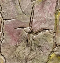 Charger l'image dans la galerie, MAZUREK Véro : 25-10, Tableau abstrait, technique mixte texturée sur toile, détail