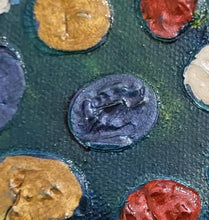 Charger l'image dans la galerie, MAZUREK Véro : 25-13, Tableau abstrait, technique mixte texturée sur toile, détail