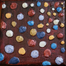 Charger l'image dans la galerie, MAZUREK Véro : 25-16, Tableau abstrait, technique mixte texturée sur toile