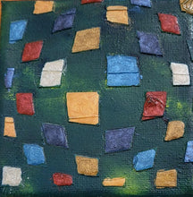 Charger l'image dans la galerie, MAZUREK Véro : 25-17, Tableau abstrait, technique mixte texturée sur toile