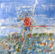 Acrylique&nbsp; sur toile d'&nbsp;Arno LANZI&nbsp;: Olympiades 14