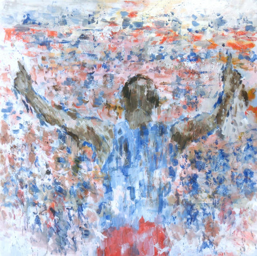 LANZI  Arno : Olympiades 18 (Tableau, acrylique sur toile)