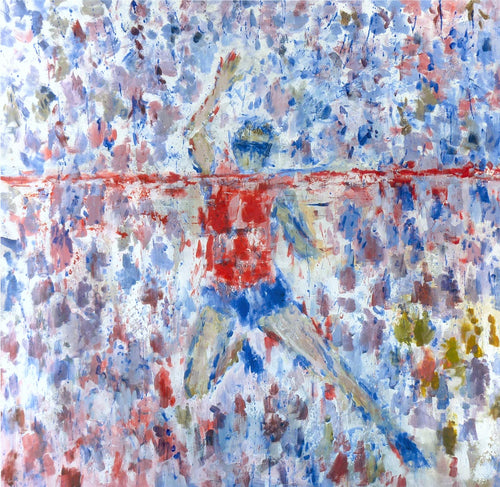 LANZI  Arno : Olympiades 23 (Tableau, acrylique sur toile)