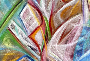 WOLF Kristina Viera - Parenthèse merveilleuse, Dessin Pastel sur papier
