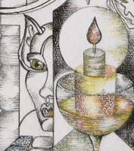 Charger l'image dans la galerie, COUTEAU Maryse-Anne  : Pensées nocturnes, détail