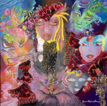 Charger l&#39;image dans la galerie, PERRIN Marie-Paskale - Songes  (tableau, Acrylique / toile)