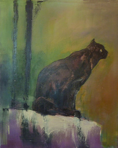 RITSCHARD Patricia - Le chat'sseur, tableau