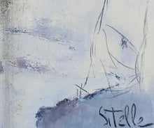 Charger l'image dans la galerie, SITELLE - Insubmersible douceur, portrait de Frédéric Schiffter (tableau, techniques mixtes / toile), signature