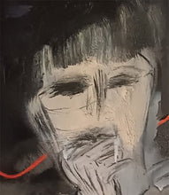 Charger l'image dans la galerie, SITELLE - Une fine ligne rouge (tableau, Acrylique / toile), détail
