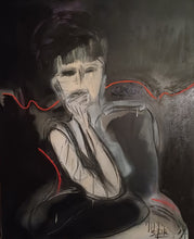 Charger l'image dans la galerie, SITELLE - Une fine ligne rouge (tableau, Acrylique / toile)