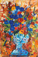 GUERRY Christiane - Symphonie de couleurs (tableau, Acrylique  / toile)