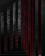 Charger l'image dans la galerie, SALA Michèle  - Improbable,  tableau abstrait, Acrylique sur toile