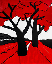 Charger l'image dans la galerie, SALA Michèle  - Arbres,  tableau abstrait, Acrylique sur toile