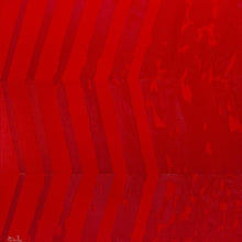 Charger l&#39;image dans la galerie, Michèle SALA, Influences. rouge, Tableau abstrait,  signature