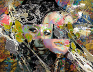Shestakov - Puzzle, techniques mixtes sur toile