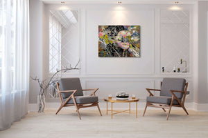 Shestmise en situaakov - Puzzle, techniques mixtes sur toile, ion