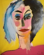 SITELLE - La fiancée (tableau, Mixte / toile)