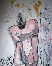 Charger l&#39;image dans la galerie, SITELLE - Je ne suis pas un robot (tableau, Mixte / toile)