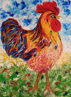 GUERRY Christiane - Victoria (tableau, Acrylique  / toile)