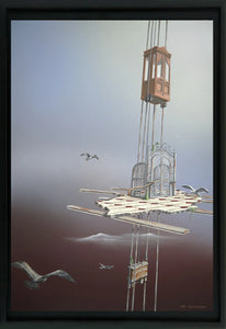 VAN QUICKENBORNE Thierry - La destinée, tableau, Acrylique et Huile sur toile ou impression sur dobond (Copie) (Copie)