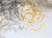 Charger l'image dans la galerie, WOLF Kristina Viera -  2 Oliviers, Derveni , tableau, aquarelle sur papier, signature