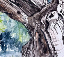 Charger l'image dans la galerie, WOLF Kristina Viera - Olivier 2, Derveni , tableau, aquarelle sur papier, détail