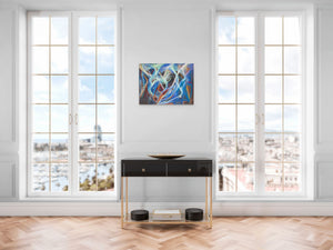 WOLF Kristina Viera - Monte, tableau mis en situation